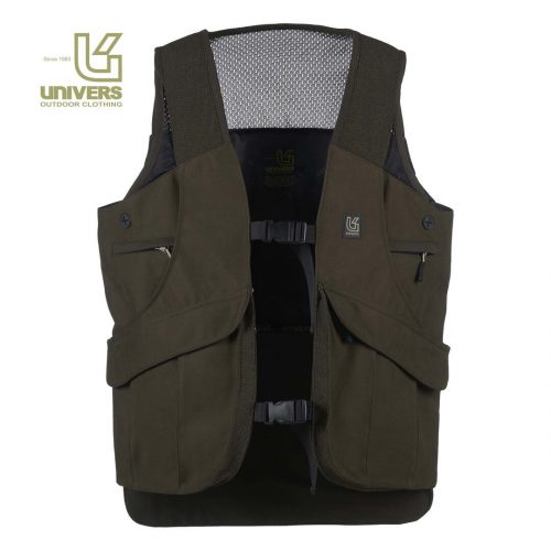 Gilet caccia Microfibra con rete U-Tex / 93186-391