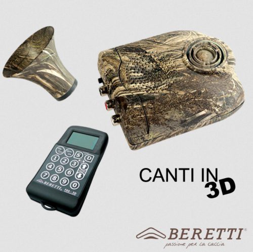 Richiamo Beretti con altoparlante e batteria integrati / F60-3D